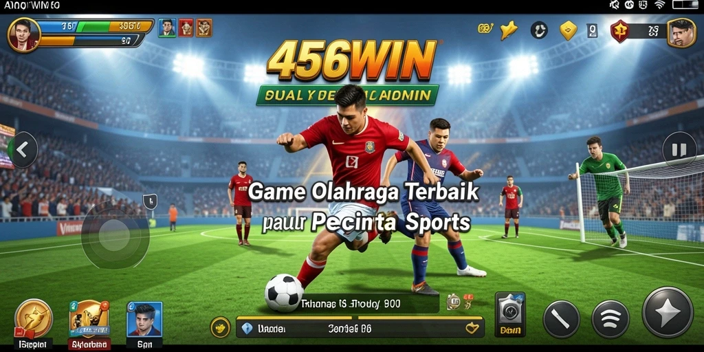 Screenshot gameplay 456WIN menunjukkan aksi olahraga yang mendebarkan.