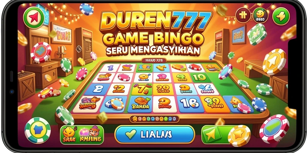 Gameplay seru Bingo dalam DUREN777 dengan variasi menarik.