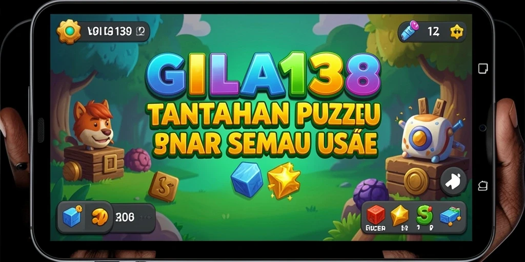 Tampilan gameplay seru dalam GILA138 dengan tantangan Puzzle yang mengasyikan.