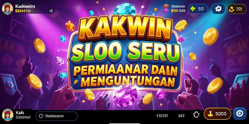 Tampilan gameplay KAKWIN yang menakjubkan dengan fitur Slot menarik.