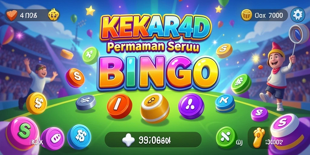 Tampilan gameplay seru Bingo di KEKAR4D.