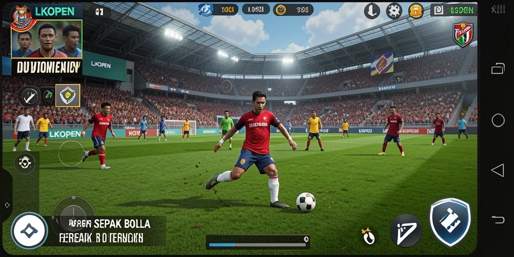 Tampilan gameplay LKOPEN yang realistis dan mendebarkan.