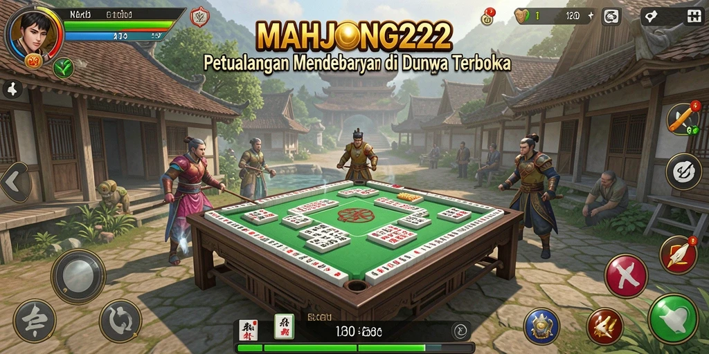 Screenshot menunjukkan aksi mendebarkan dalam petualangan Open World.