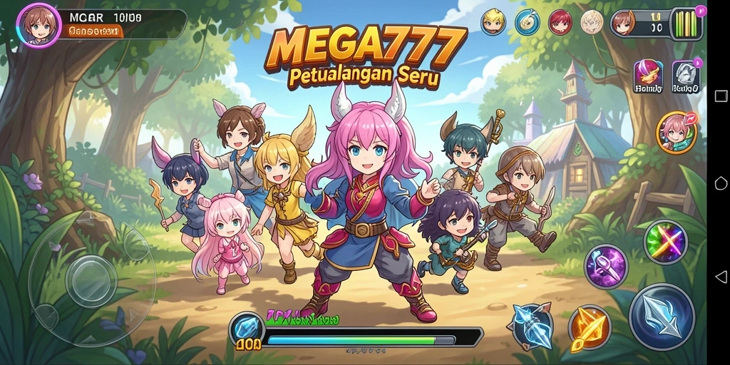 Tangkapan layar dari gameplay MEGA777 yang menampilkan aksi mendebarkan.