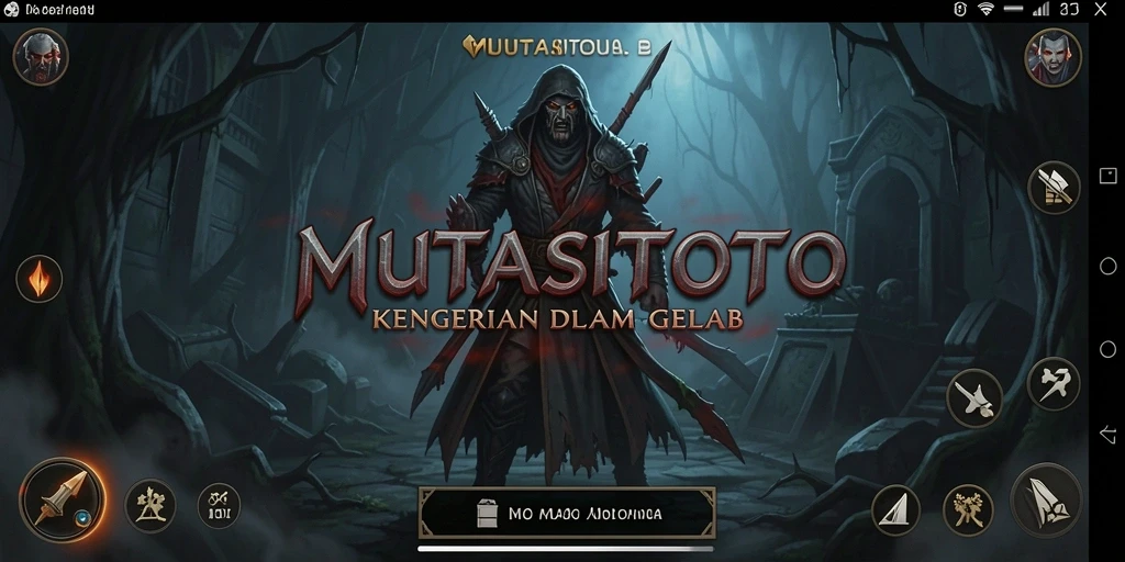 Screenshot menampilkan gameplay menegangkan dari MUTASITOTO.