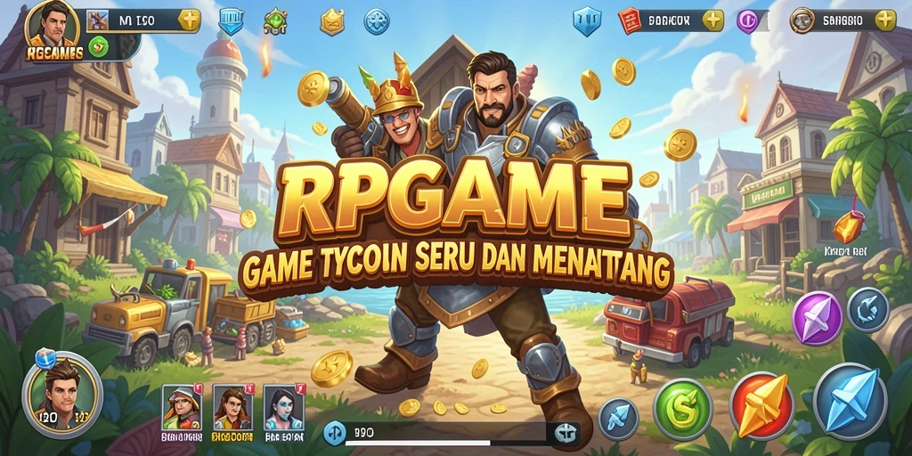 Tampilan gameplay RPGAME yang menarik dan mendebarkan.