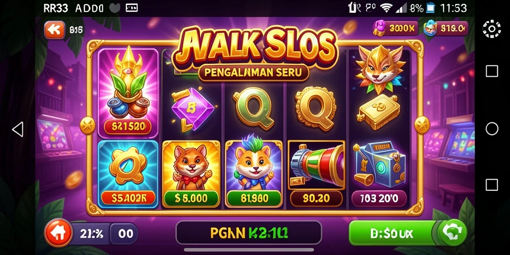 Tampilan gameplay RR33 yang menarik dan mendebarkan.