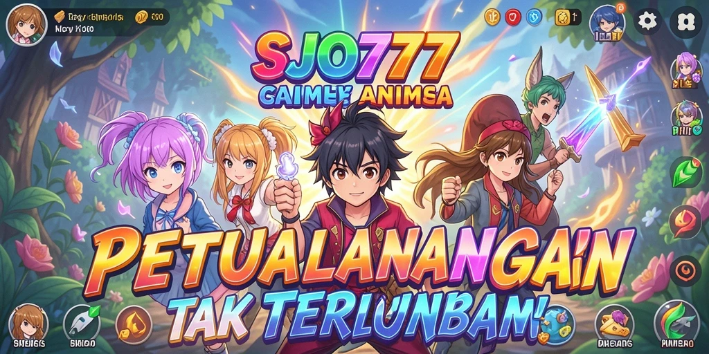 Tampilan menarik dari gameplay SJO777 yang penuh petualangan Anime.