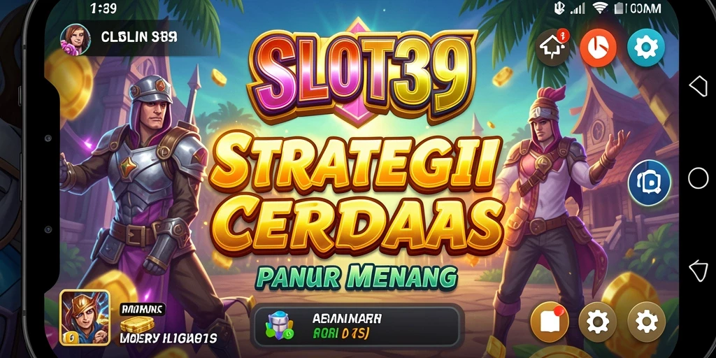 Screenshot gameplay SLOT39 menunjukkan aksi pertempuran strategi yang mendebarkan.