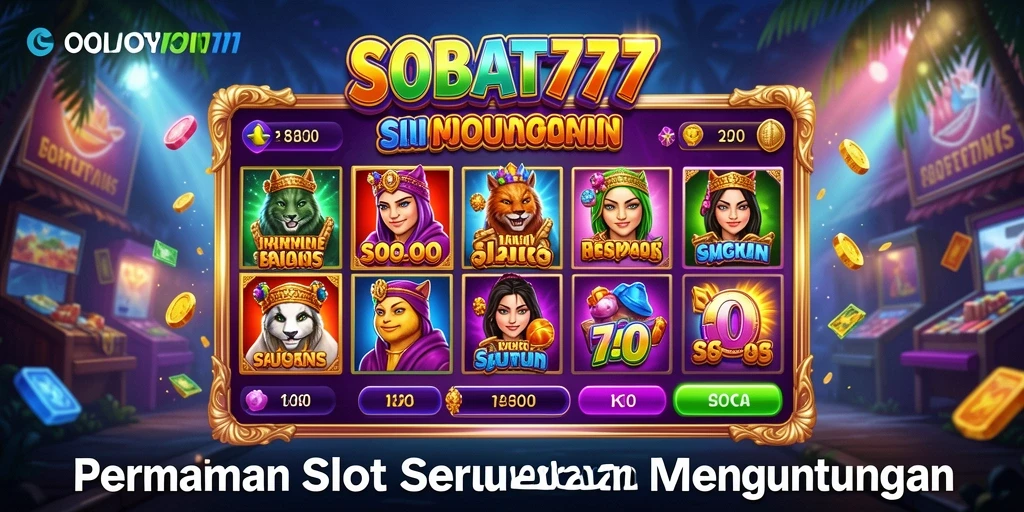 Screenshot gameplay yang menarik dan penuh aksi dari SOBAT777.