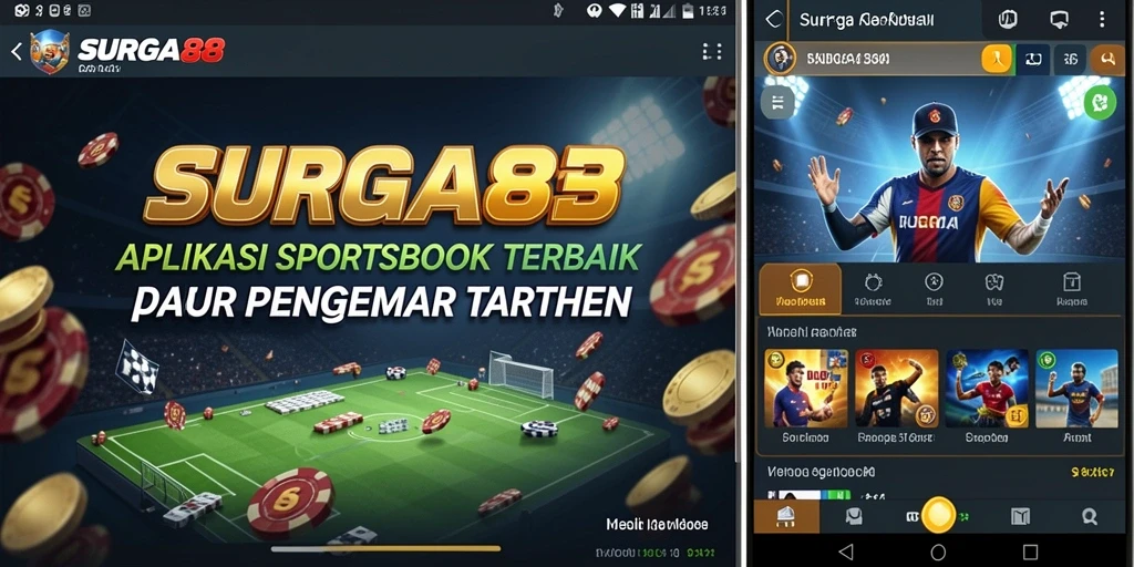 Tampilan gameplay menarik dan interaktif dari SURGA88 Sportsbook.